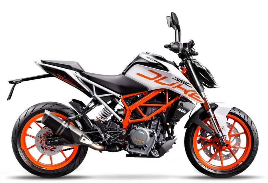 2018 ktm 390杜克白色模型